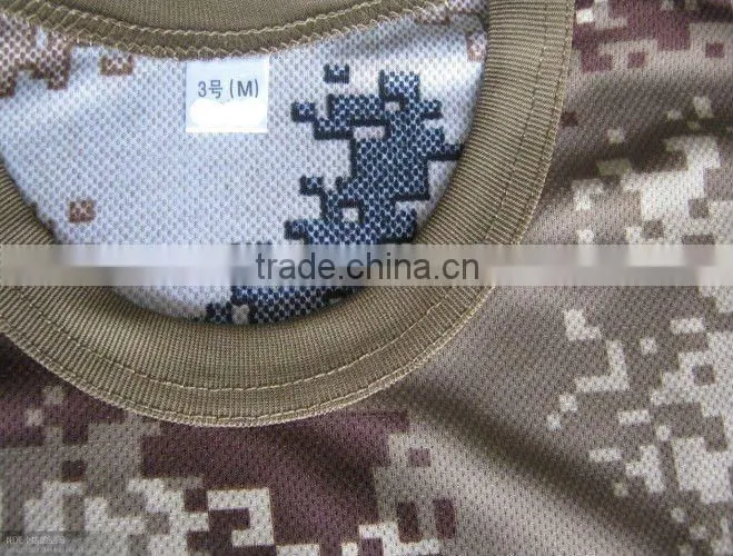 short sleeve camouflage t-shirt