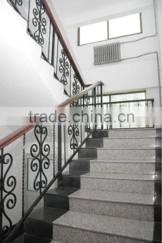 Top-selling hand forged simple design for handrail stairs