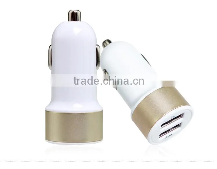 2 port universal car charger usb for iphone