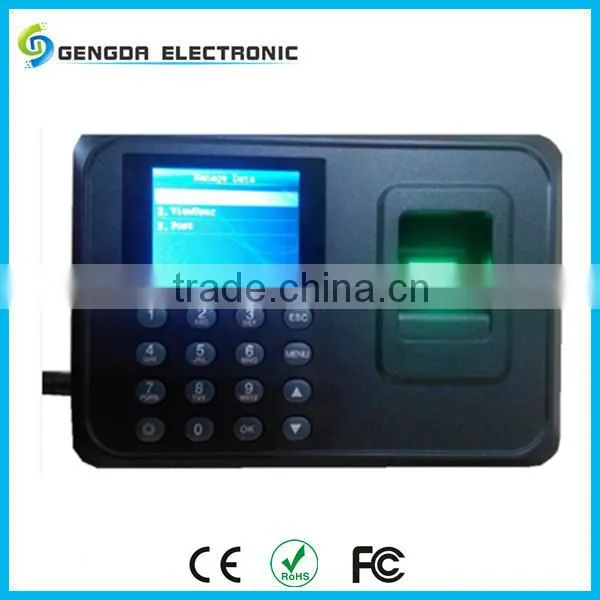 BIOMETRIC FINGERPRINT READER TIME ATTENDANCE NO SOFTWARE OPERATION