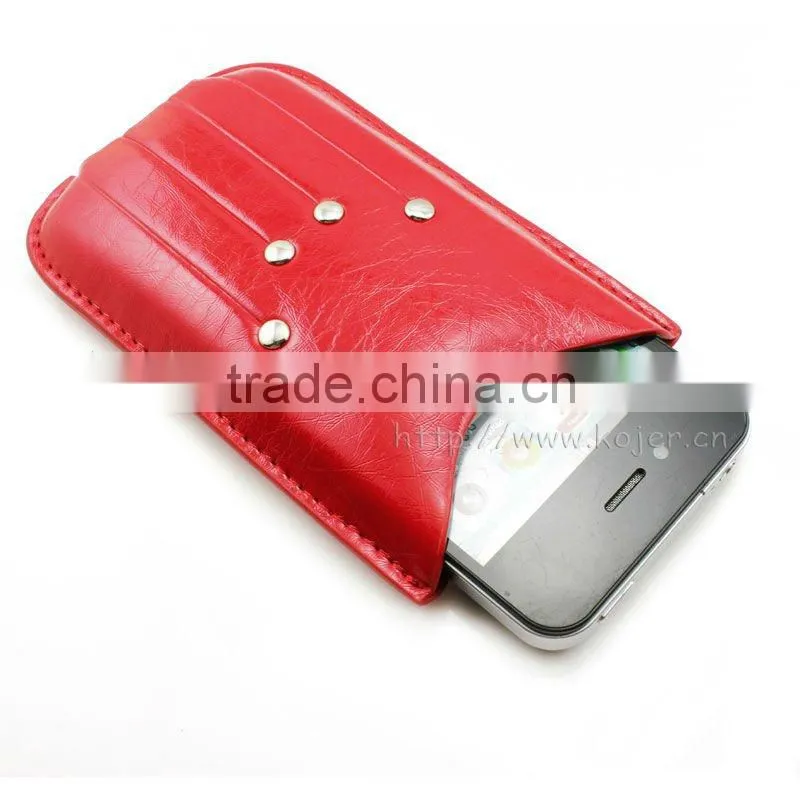 China manufacturer for iphone 5 pouch case ,stylish appearance ,various color