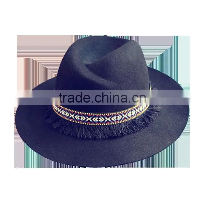 Customized Wool Felt Hat for Ladies