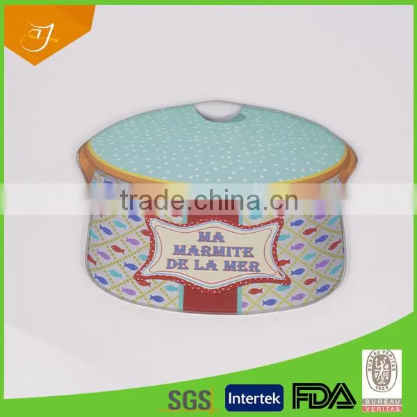 unbreakable glass cutting board,christmas decoration tempered glass chopping board