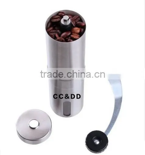 2016 hot sell Stainless steel coffee bean grinder coffee grinder manual coffee grinder for sale