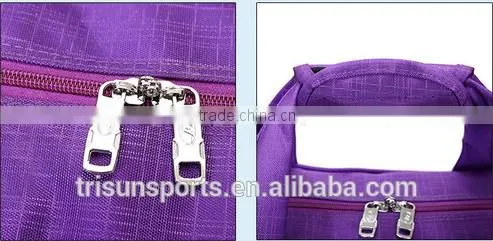 custom design outdoor sports travel rolling duffel bag