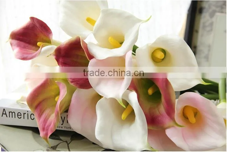 SS flowers arrangement calla lily decorative handmade artificial flower making