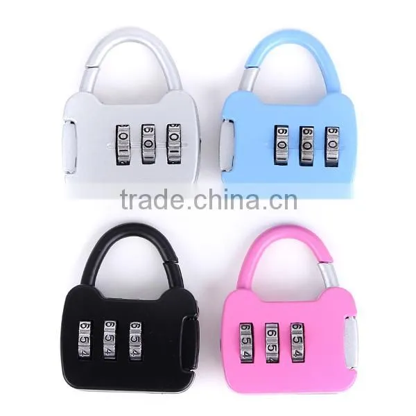 2015 New gifts wholesale price high quality 3 digital lock cases&bags security lock