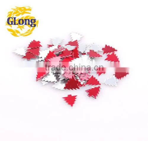 10*11mm Hot Fix Iron-on Nailhead The Christmas Tree Aluminum DIY Accessories For Bag Shoe Phone Case Garment #GT094-11P(Mix-s)