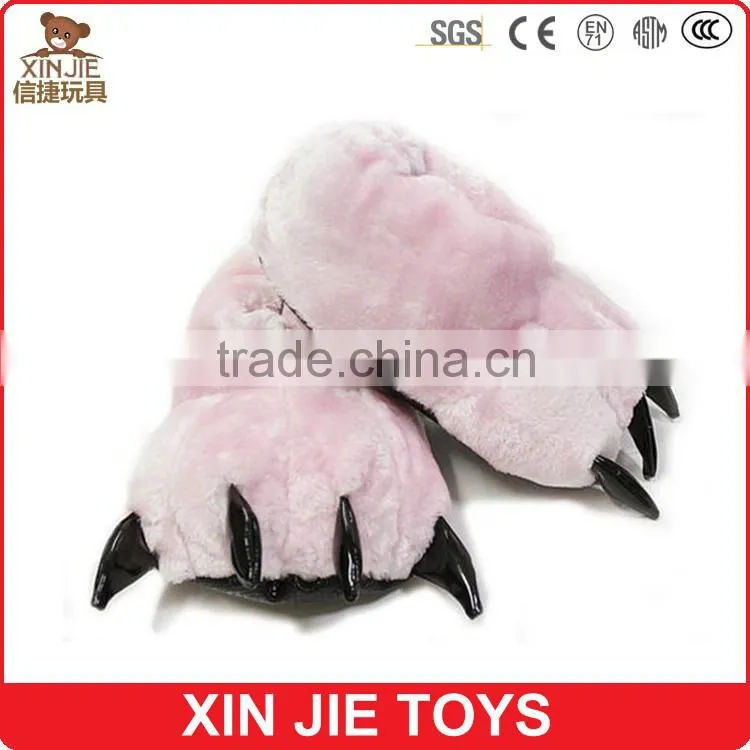 customize bunny plush slippers ladies indoor plush rabbit slippers hot selling men's plush slippers