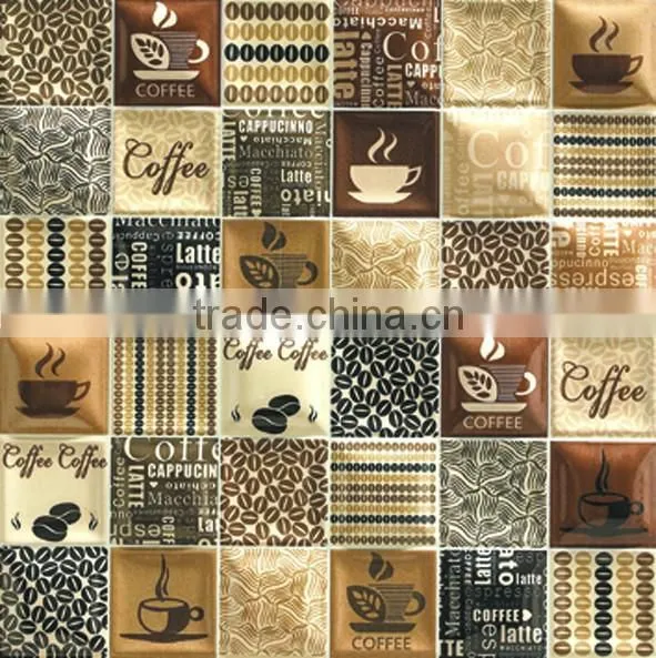 300*300mm restaurant kitchen tile floor tiles glazed tile 3d mosaic tile ceramic wall tile