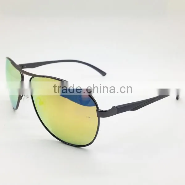 Top end vintage steampunk sunglasses mirror lens polarized eyewear men/women metal sunglasses