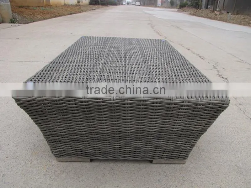 ON SALE WICKER RATTAN ALUMINIUM TABLE OUTDOOR