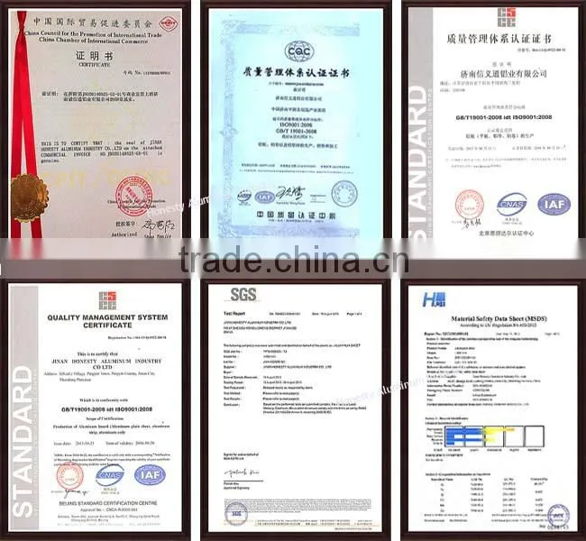 Mill finish Aluminum Sheet and Plate 6061 6082 for aluminium composite panel