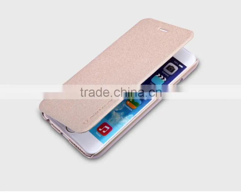 NILLKIN NEW LEATHER CASE-Sparkle Leather Case For Iphone 6