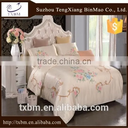 2015 100% mulberry silk bedding set