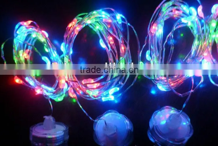 CR2032 Battery Operated Warm White LED Submersible Vine Light