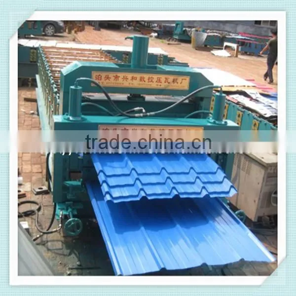 840 Glazed-900 Metal Roofing Double Layers Steel Sheet Forming Machine