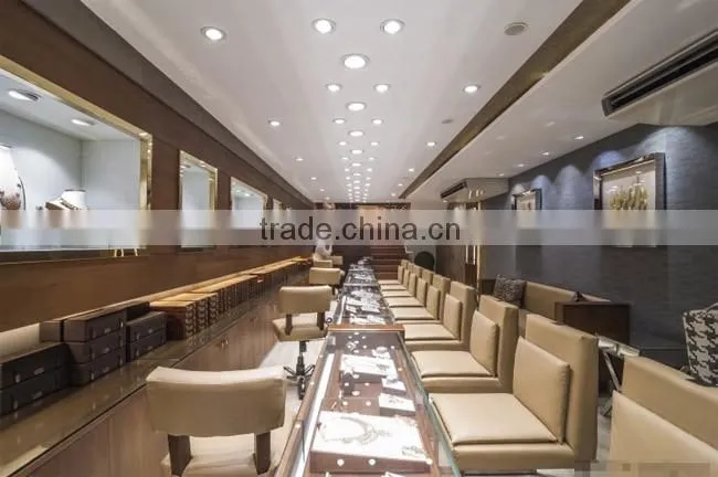High quality fashion interior design jewellery shop furniture design