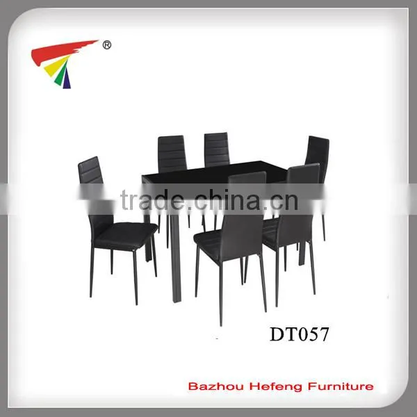 Fashionable Design Dining Set Glass Furniture