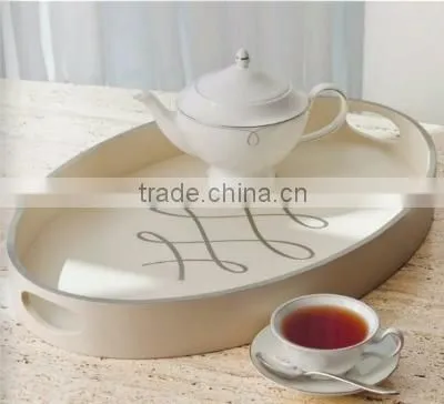 High quality best selling lacquer wood serving tray table