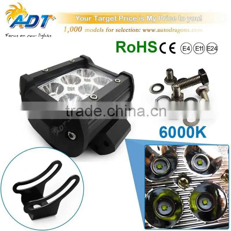 4" 18W 1260LM CR-EE Led Work Light Bar Off-road SUV Boat 4x4 Jeep Lamp 4WD