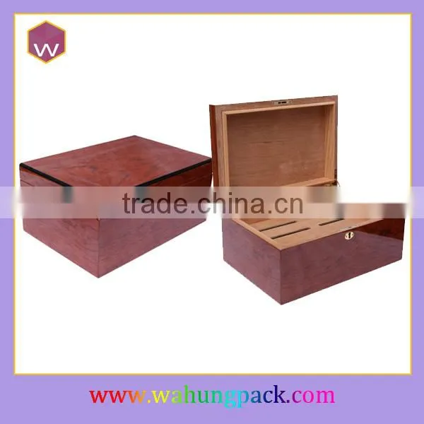 Stylish High Quality Wooden Case Cigar Packaging Box With Drawers Collection