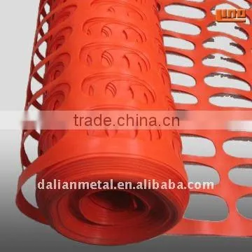 orange plastic road safety net(safety product)
