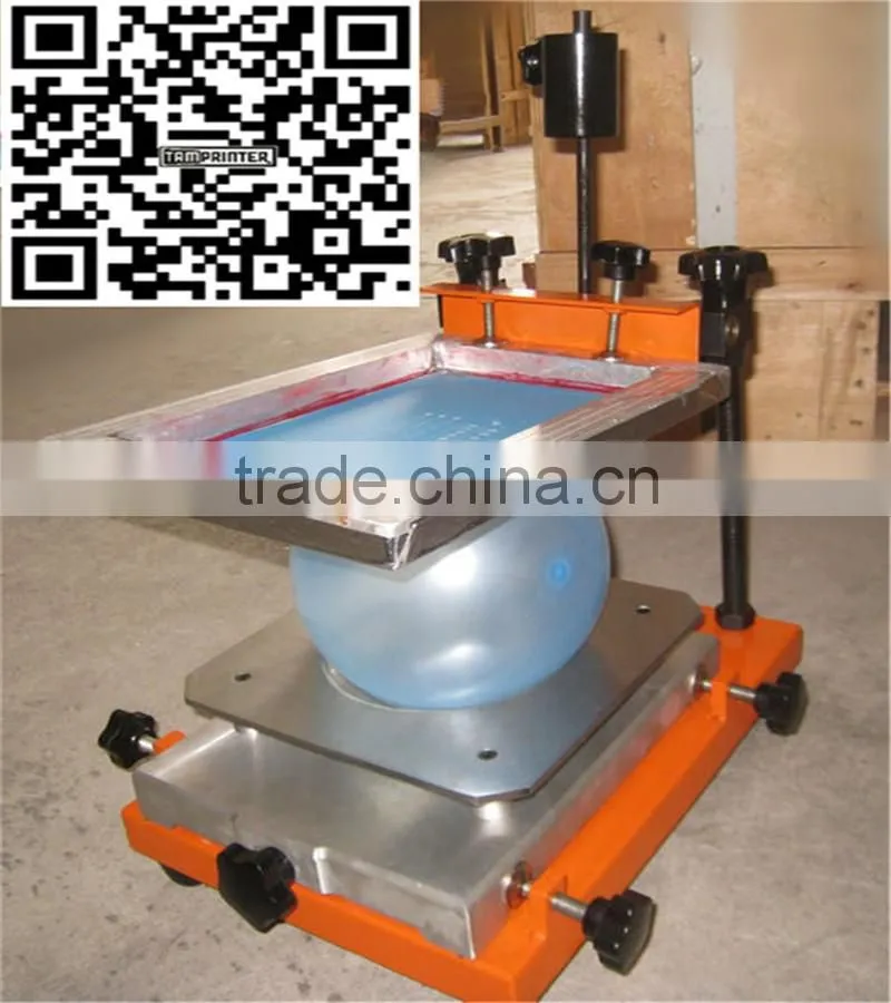 TSA-01-M Cheap Manual Easy Laptop Balloon Flat Silk screen printer