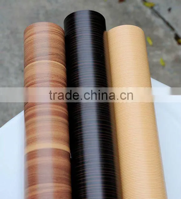 Adhesive PVC foil of Wood Grain Color