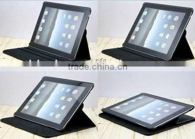 PU leather notebook case for iPad 2
