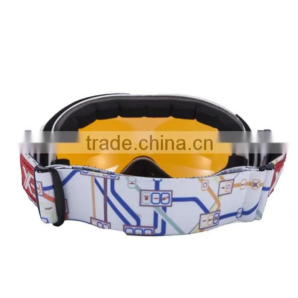 Fast fit headstarp snow glasses, fit over ski goggles