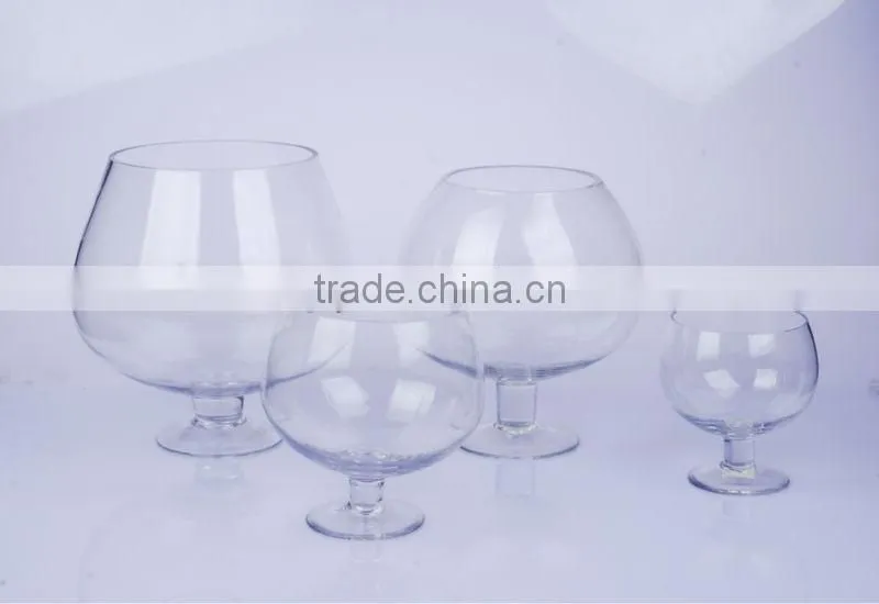 clear glass vase/ flower glass vase