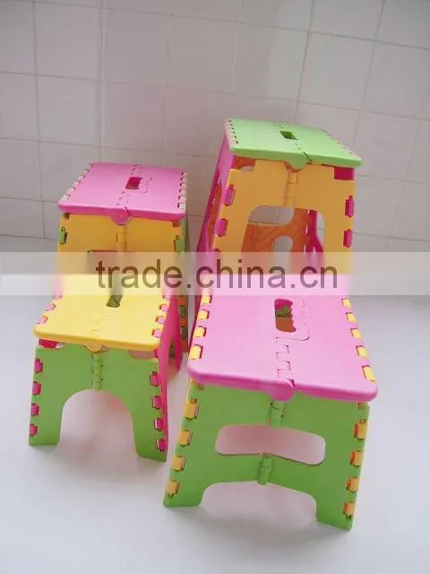plastic folding stool