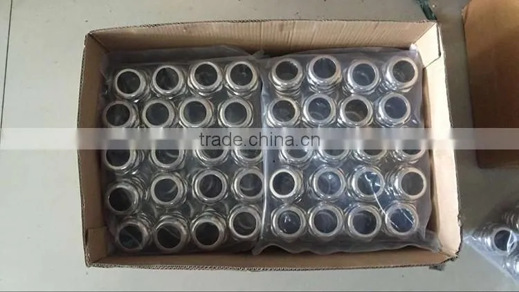 Waterproof brass hexagonal end plug for cable