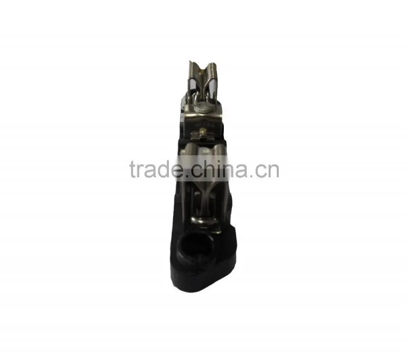 High qualtity 100A long steel basbar steel terminal Single Phase Meter Socket Inner Part