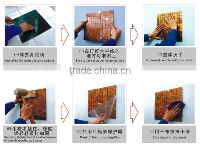 2014 new style cheap mosaic tile/reflector/mosaic mirror