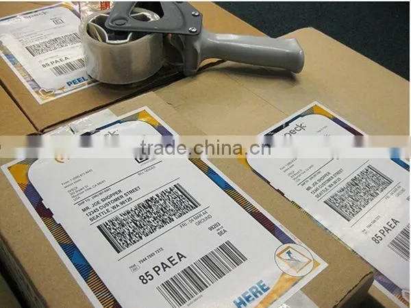 wholesale printing thermal stickers shipping label