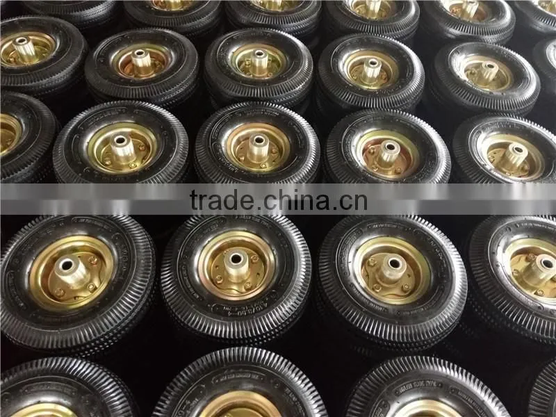 pneumatic rubber wheel for wheelbarrow 4.10/3.50-4