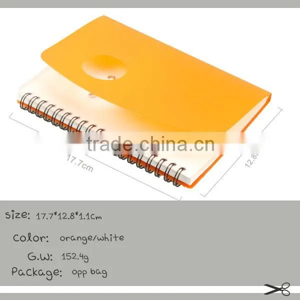 PP cover mini Spiral notepad