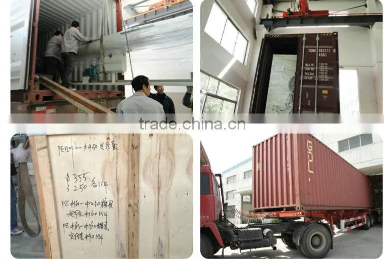 wood plastic profile production line