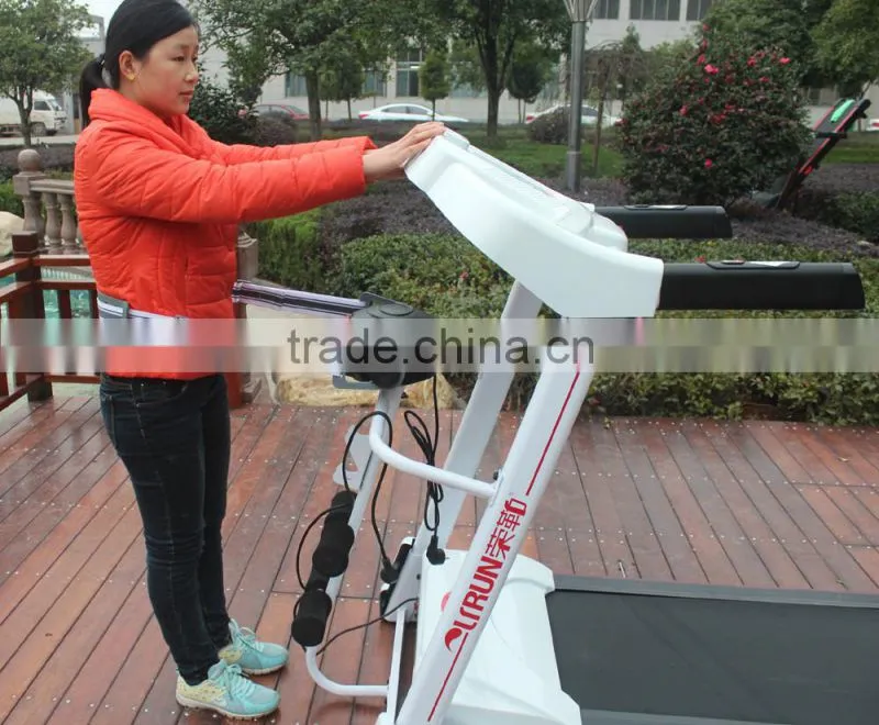 New wide 460mm belt electric treadmill quiet drive motor