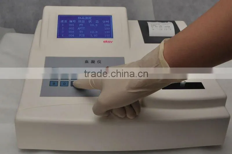 analyzing blood test results