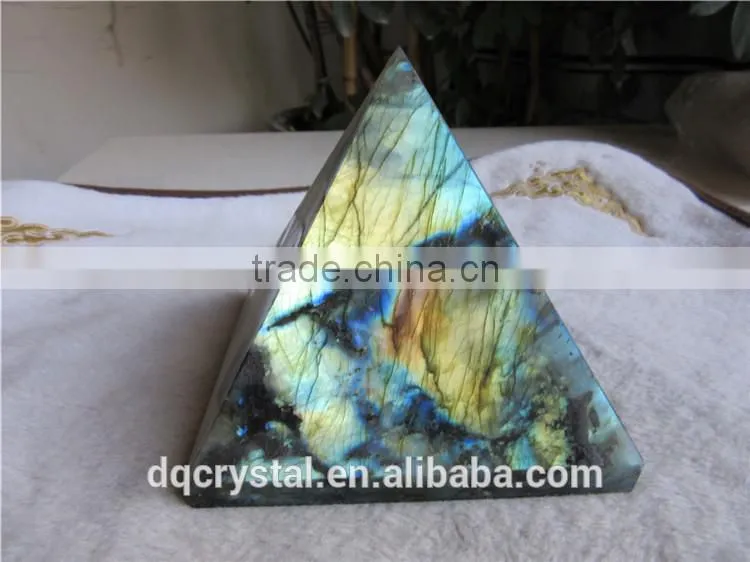 Natural rock stone labradorite stone egypt crystal singing pyramids