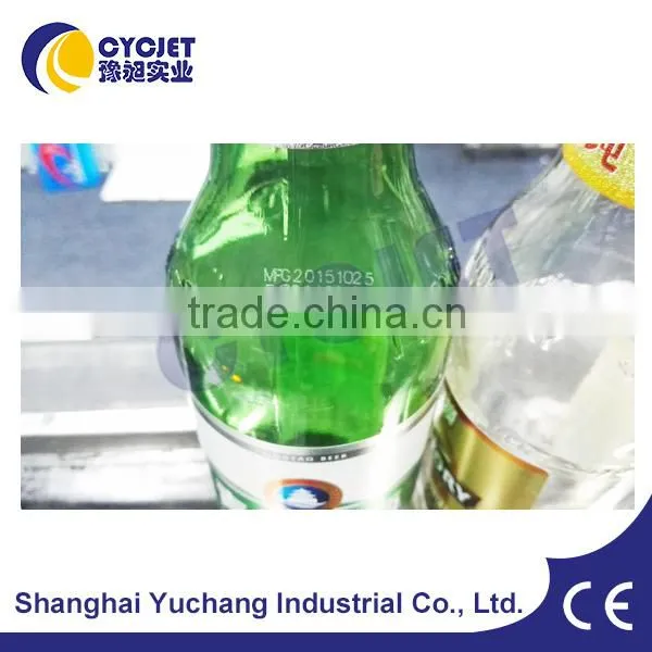 MFG&EXP Date Laser Printer for Beer Glass Bottles