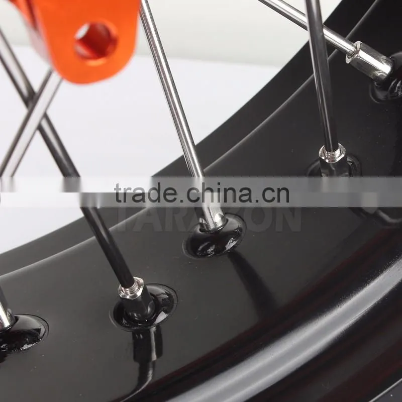 17 Inch Forge Motorcycle Spoke Wheel sets for KTM Supermoto