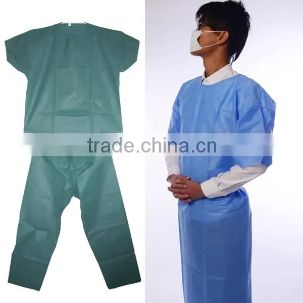 Disposable Long Sleeve Surgical Gown