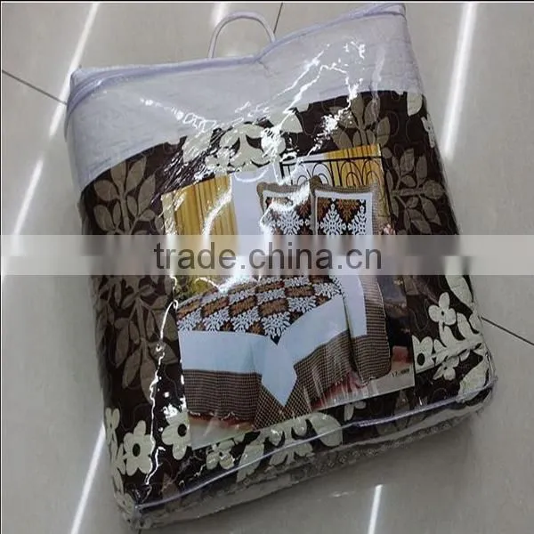 2016 classical design king size lightweight quilt cover set