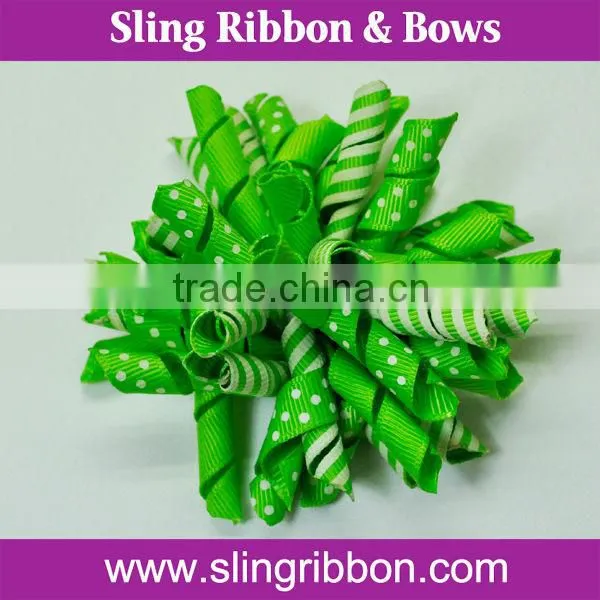 Factory Wholesale Solid 9mm Grosgrain Korker Ribbon