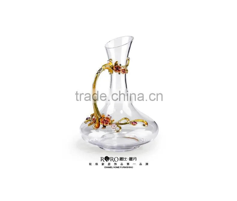 RORO enamel crystal glass /wine glass set/wine decanter /wine glasses glassware