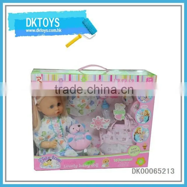 New design lovely children doll toys with IC